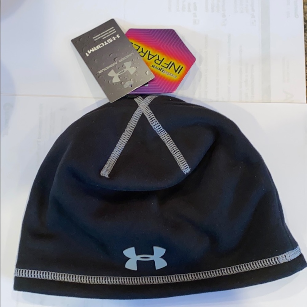 Youth Under Armour Black Hat